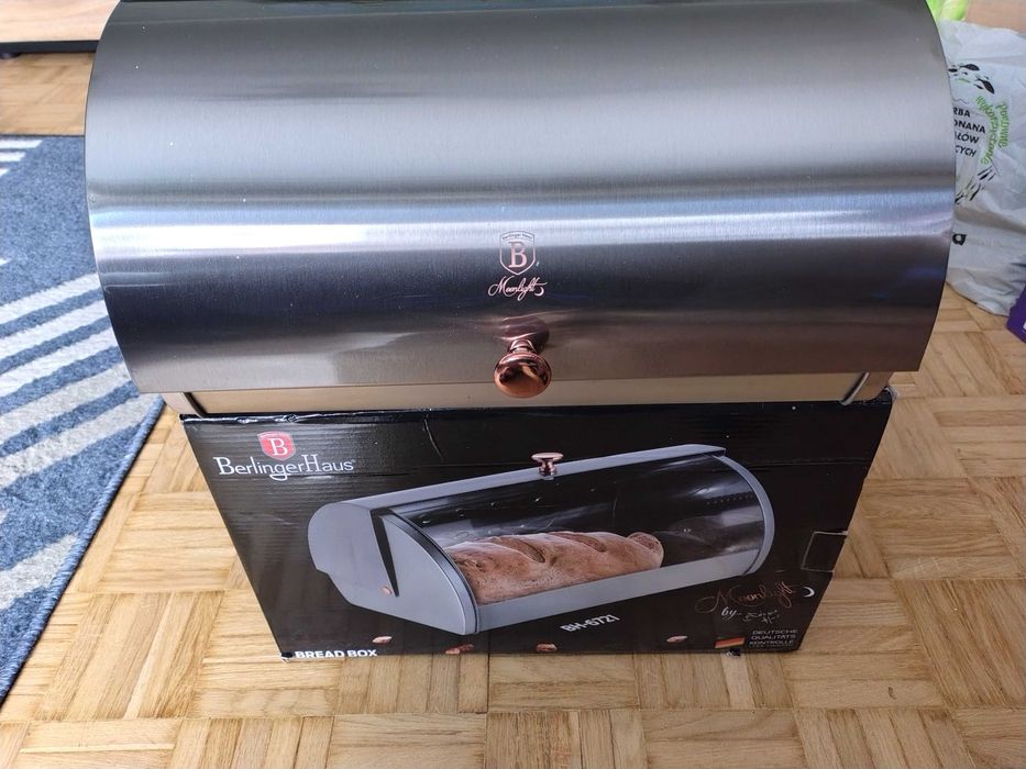 Chlebak ze stali nierdzewnej + GRATIS