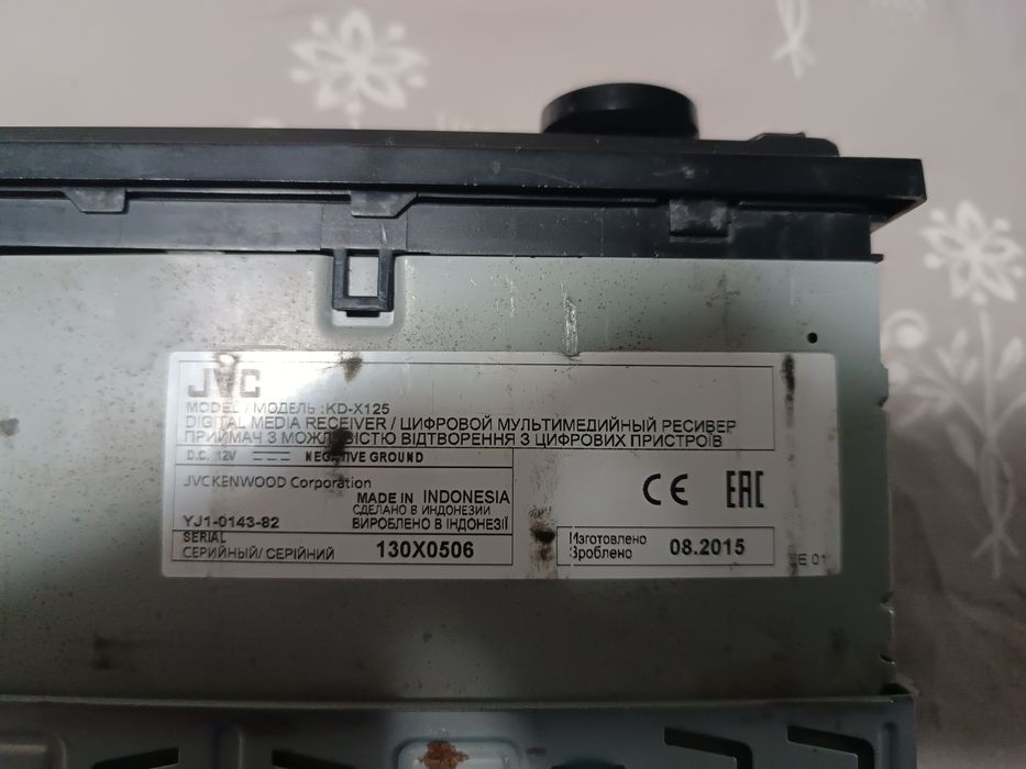 Магнитола JVC в отличном состоянии