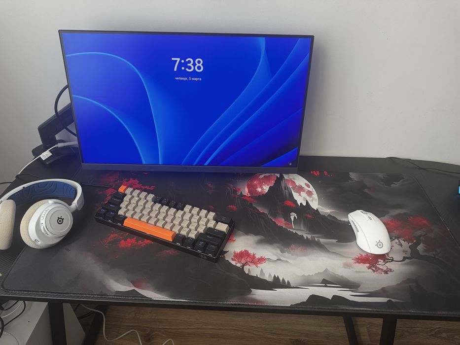 Zestaw gamingowy RTX 3060 / monitor 180Hz / SteelSeries / biurko