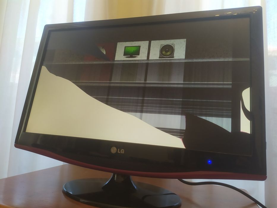 Televisão LG flatron m237wd-pz para aproveitamento de peças