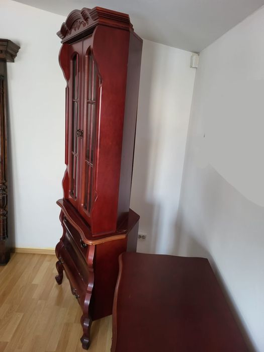 Stylowe meble stylizowane meble wiśnia witryna komody