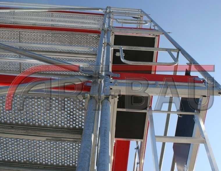 Rusztowanie Rusztowania elewacyjne PLETTAC ok. 80 m² NOWE