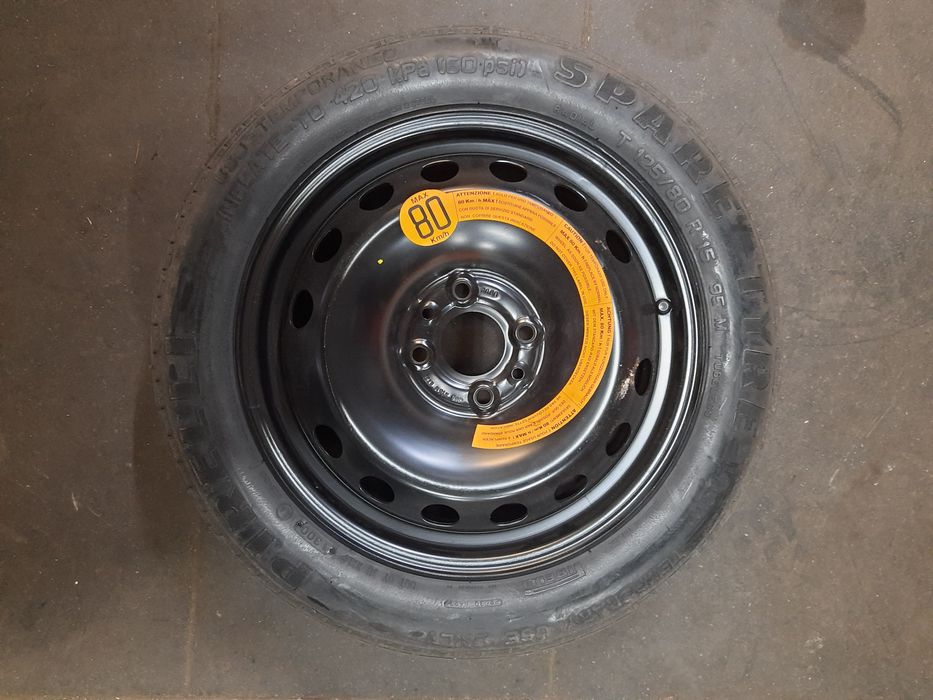 Koło dojazdowe T125/80R15 95M 4x98 ET 35 Pirelli - Fiat