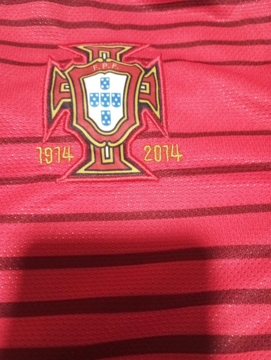 Camisa oficial da Seleção Portuguesa de Futebol.