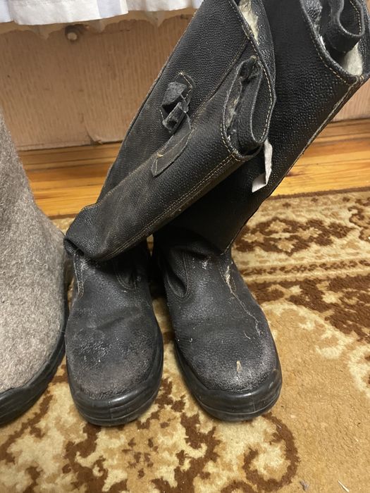 Унты, валенки натуральная кожа и мех