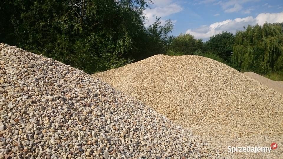 Czarnoziem Siany, zwir, kruszbet, torf, koparka