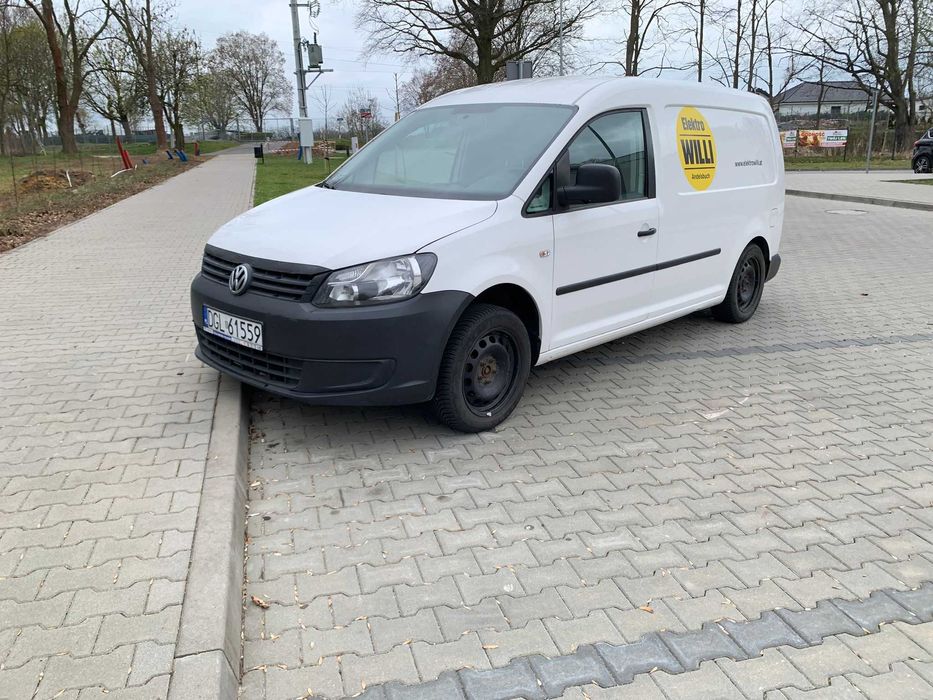VW Caddy Maxi 102KM • Niski przebieg 150 tys. • Klima • Tempomat • VAT1 • EXPORT • Przebieg udokumentowany