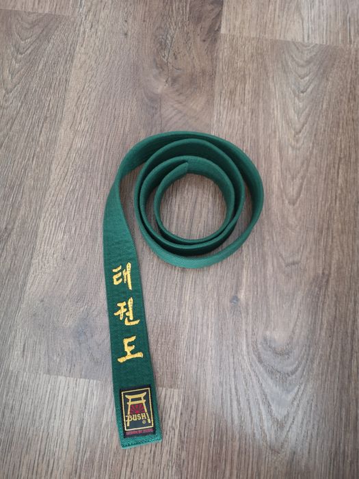 Pas zielony Taekwondoo