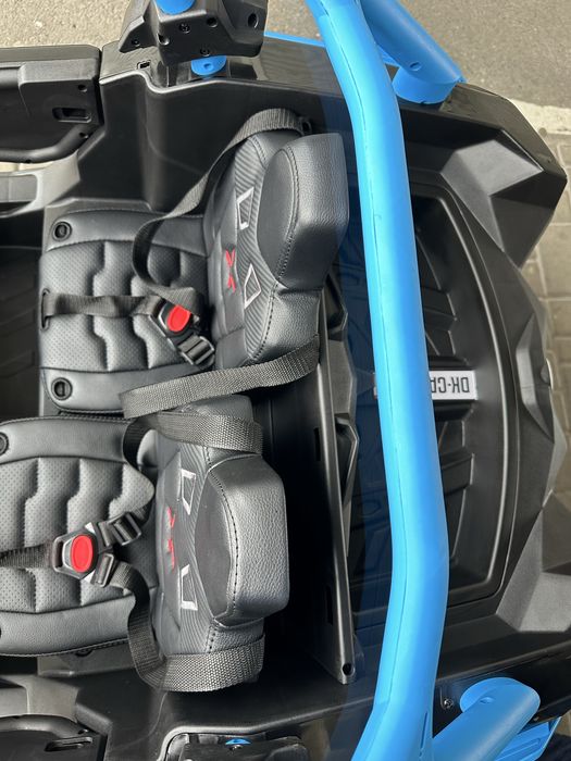 Детский электромобиль с пультом баги задний привод 24v до 100 кг