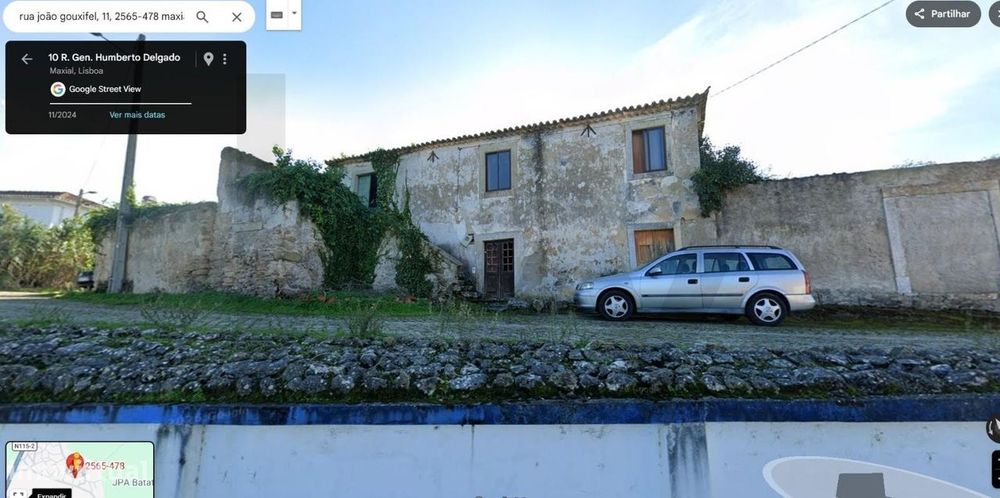 Terreno urbano com 1700m2 e ruína - Investimento seguro a 45m de Lisbo