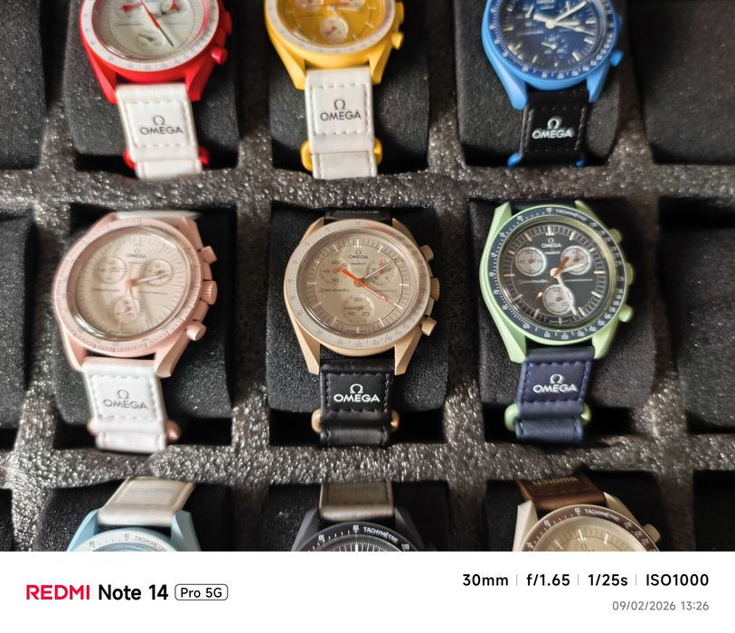 colecção Relógios Omega swatch