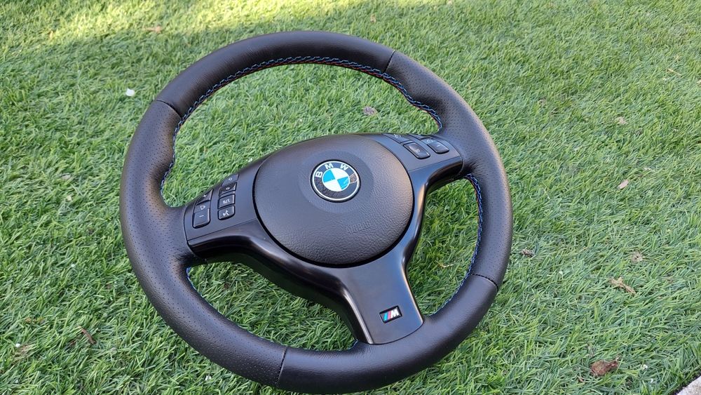 Volante bmw Pack m personalizado  E38 E39 E46 E53 completamente novo
