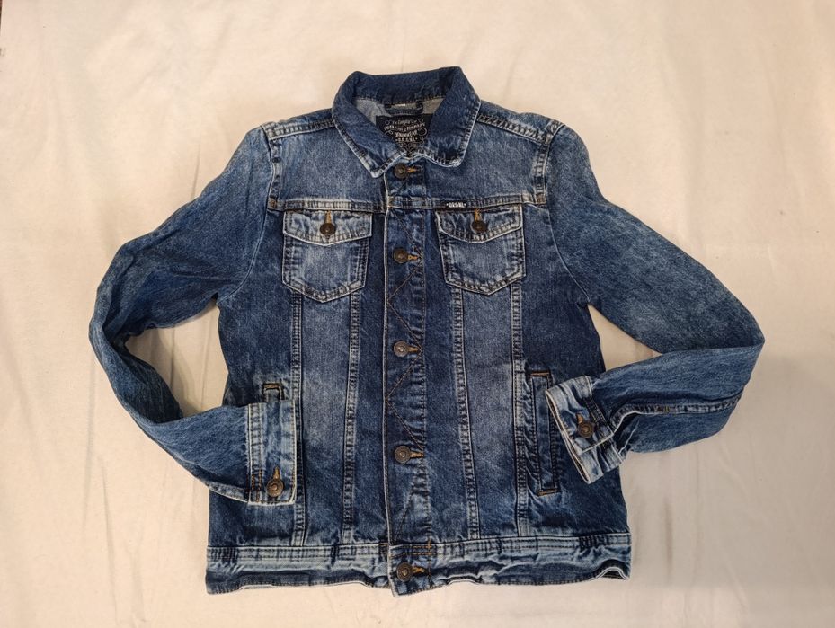 Джинсова куртка, піджак, джинсовка на хлопця на зріст 158см