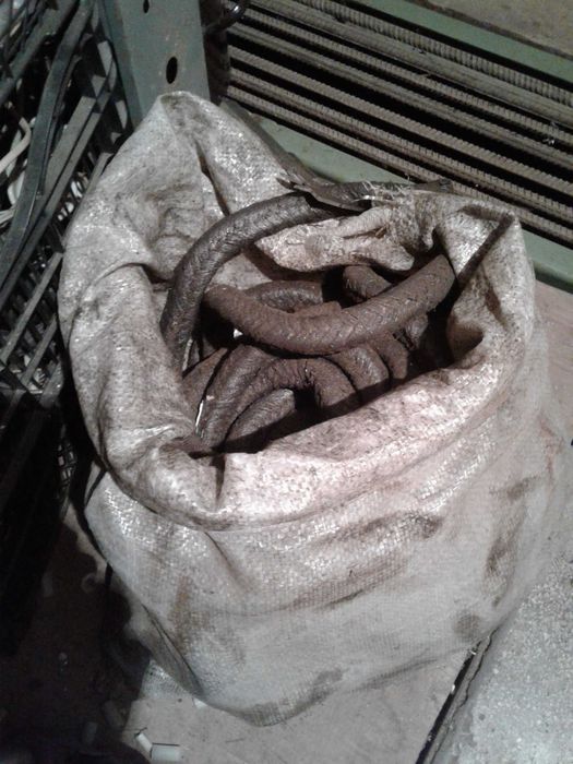 Набивка сальниковая асбестовая жировая графитовая ап 25-25мм