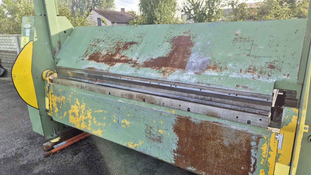 Krawędziarka do blachy zaginarka hydrauliczna CNC RAS 2500mm 4.5mm