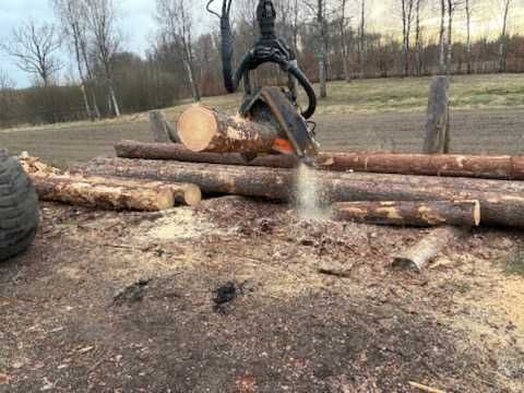 Maszyna leśna harwester Ponsse Ergo