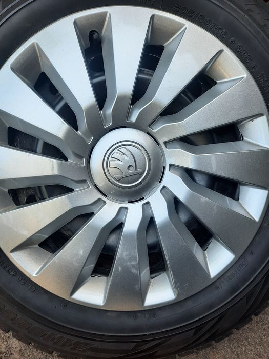 Колпаки+диски р16 skoda  oktavia