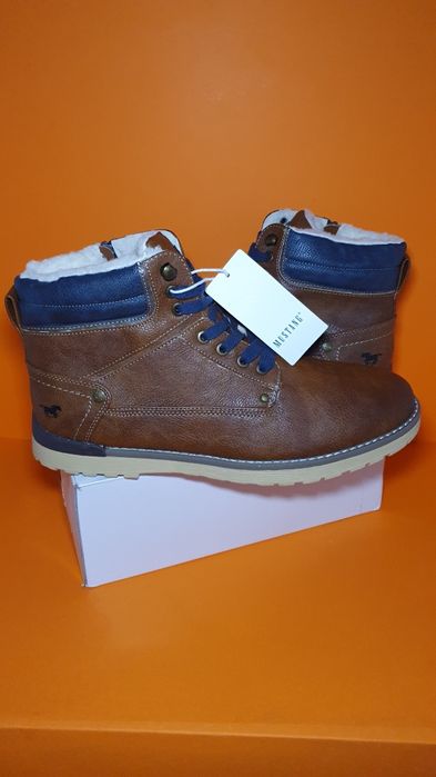 Buty nowe męskie ocieplane na zimę Mustang rozmiar 44