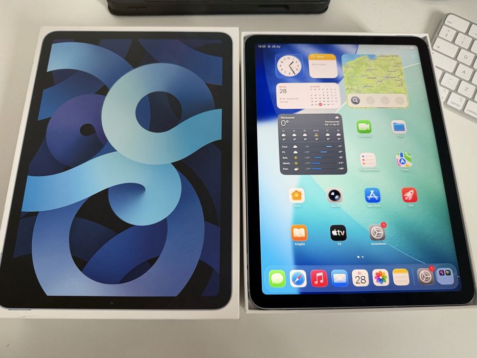 iPad Air 4 256gb Blue WiFi + Cellular + klawiatura