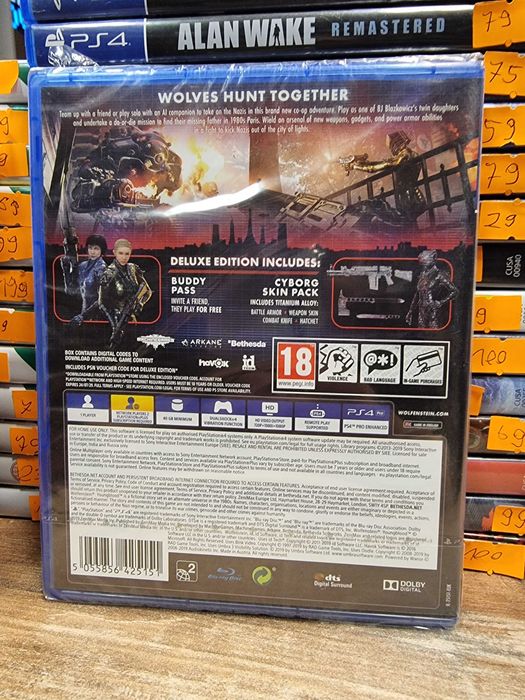 Wolfenstein: Youngblood PS4 NOWA Sklep Wysyłka Wymiana