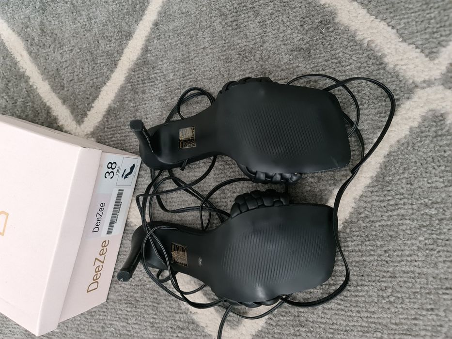 Sandaly szpilki 37 nowe