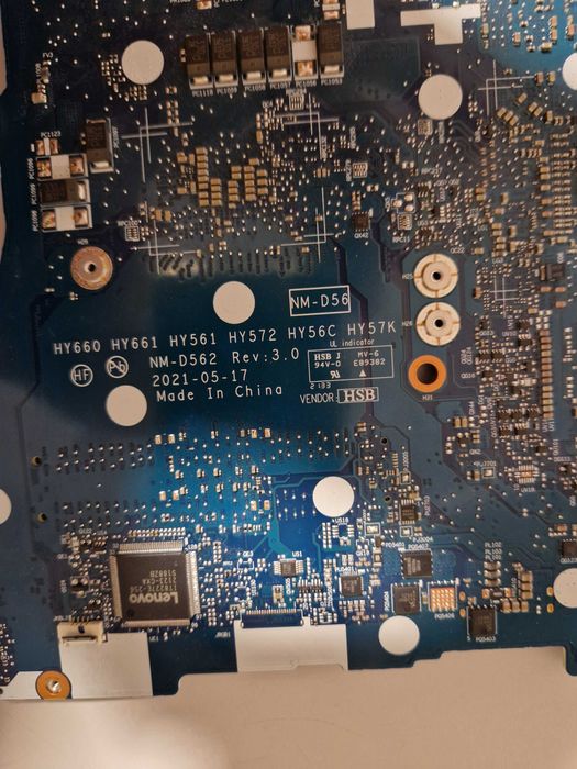 Lenovo nm-d562 rev 3.0 ryzen5 5600h  rtx3060 Неробоча