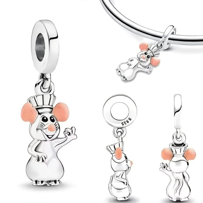 Nowy Charms do bransoletki modułowej - Ratatuj