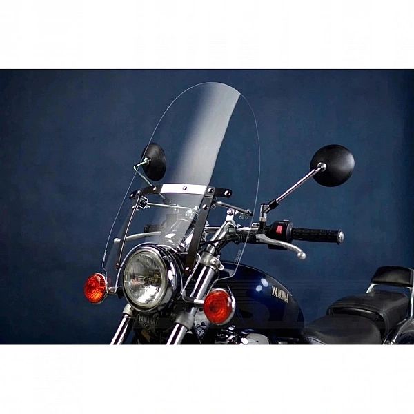 Szyba Duża Jasna Dedykowana Do Yamaha Drag Star V-Star 125, 250/650, 1