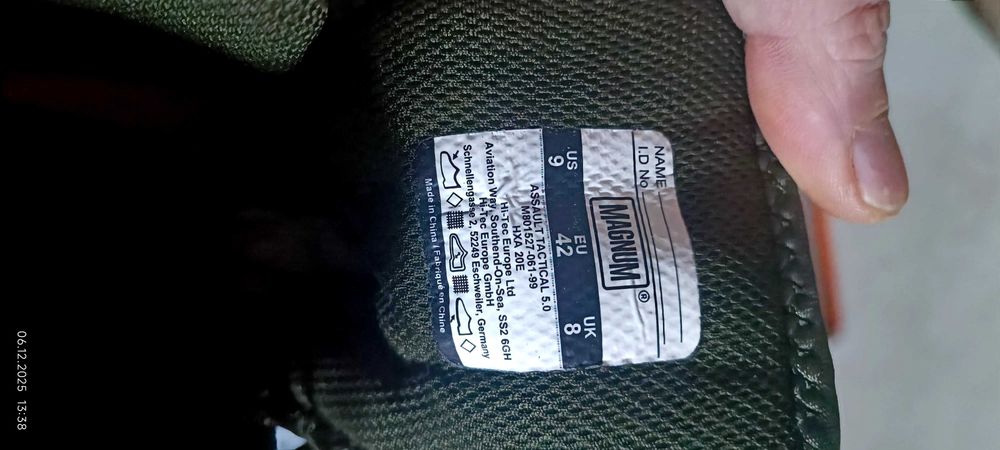 Берці магнум німеччіна