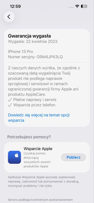 iPhone 13 Pro 256 78% salon PL ispot idealny silver stan