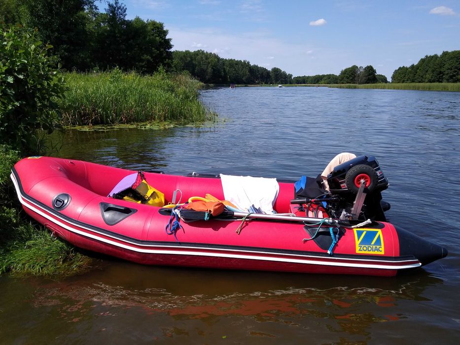 Ponton Zodiac Futura Mark I S z silnikiem Mercury XR 10 HP
