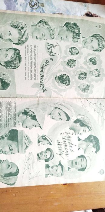 Czasopismo Świat mody 1950-1954 rok