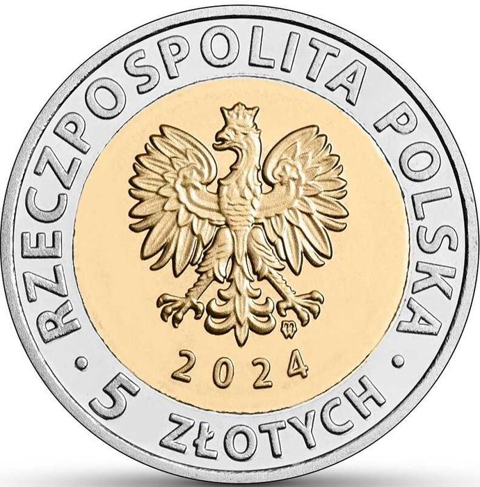 5 zł Opactwo Benedyktynów w Tyńcu 10 sztuk. Ostanie sztuki.