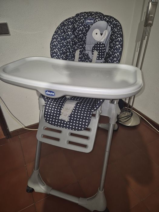 Cadeira bebé refeição Chicco Polly Mocho