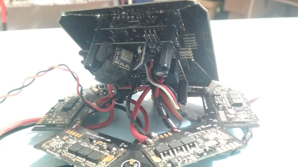 Mikrokopter controlo voo+ GPS + 6 variadores