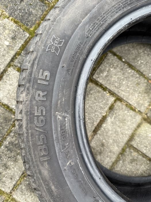 Opony letnie michelin 185/65/R15/88H 4 szt swietny bieznik