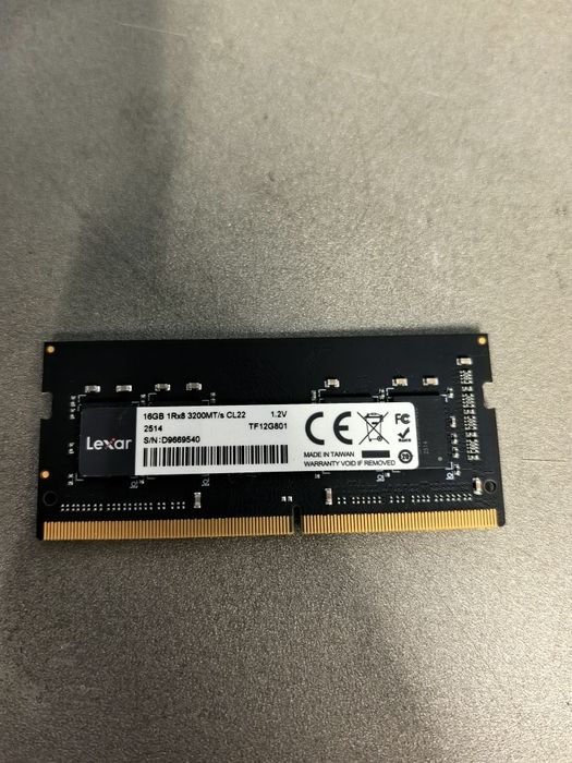 Pamięć RAM, sodimm DDR 16gb