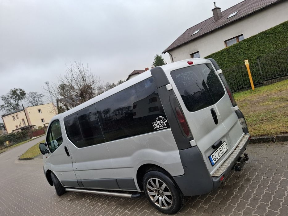 Trafic vivaro long! Klima Holenderka 6 osòb  brygadòwka