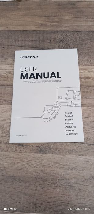 Hisense MiniLed 65' U7KQ para peças