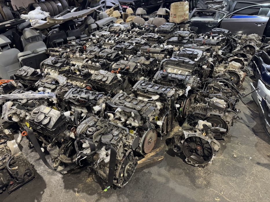 мотор двигун двигатель пассат б6 гольф 5 шкода а5 суперб 1.4 1.8 2.0