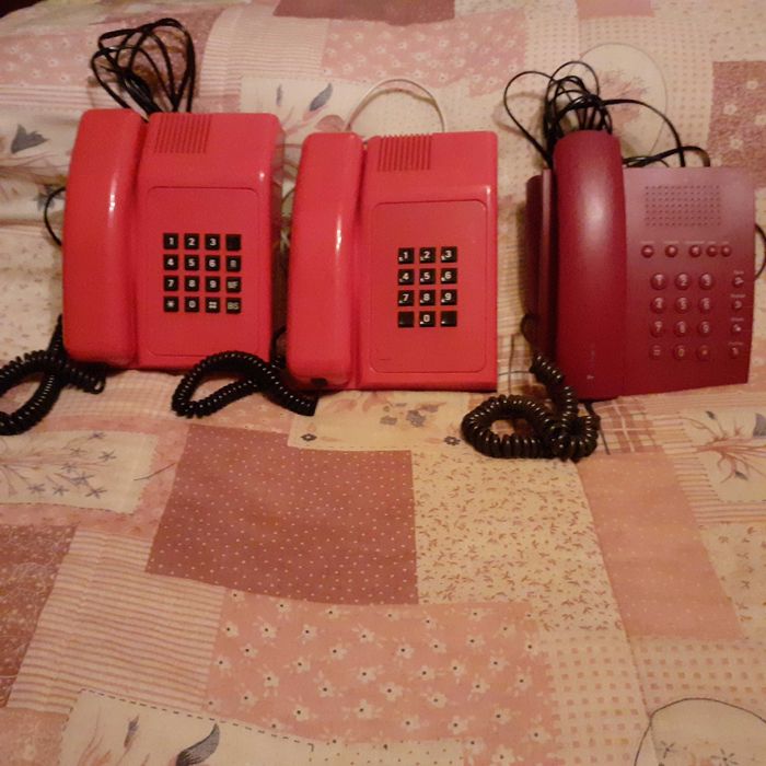 Telefones fixos de Teclas