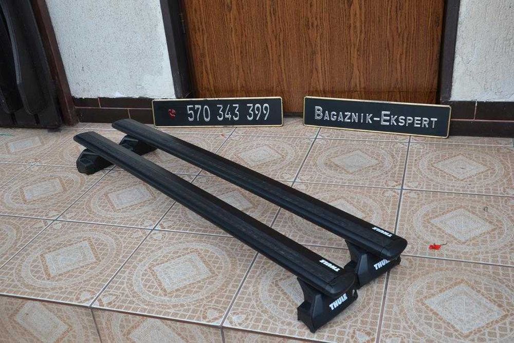 Hyundai SantaFe THULE Wingbar Bagażnik,Relingi Belki bazowe, Wysyłka