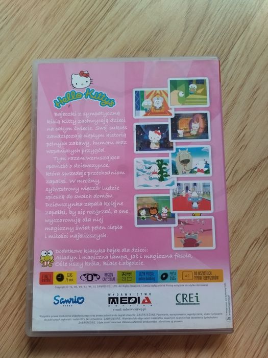 Płyta DVD z Hello kitty