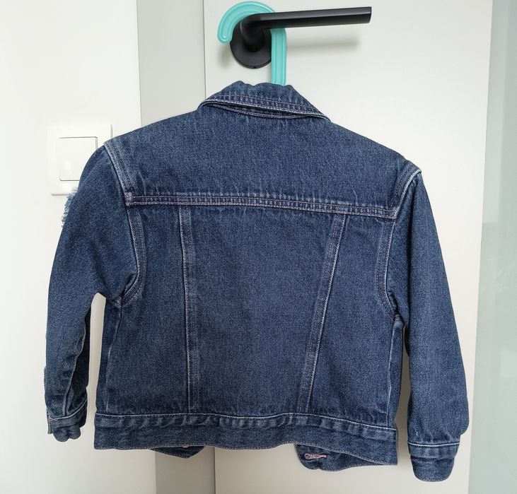 Kurtka jeansowa dżinsowa Kubuś Puchatek Disney 98