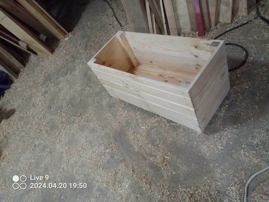 Donice, skrzynie drewniane