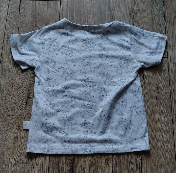 Koszulka t-shirt chłopięcy Mały Lew Shein 98-104