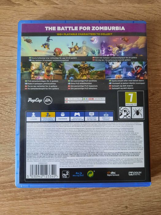 Plants vs Zombies 2 PS4 (stan 6/6)