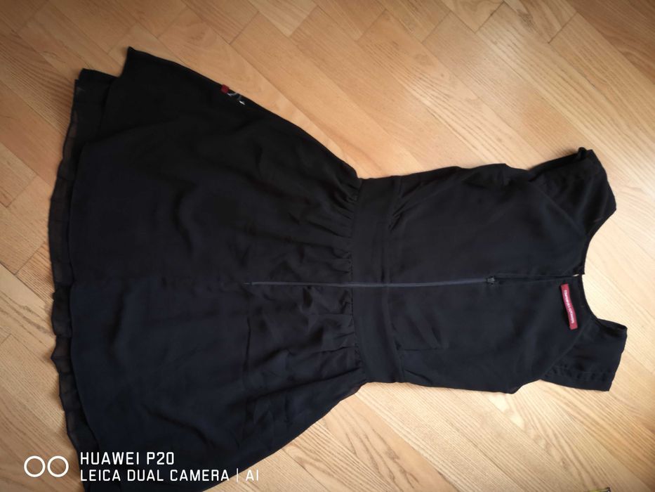 сукня вечірня Comptoir Des Cotonniers чорна розмір 34 (XS)