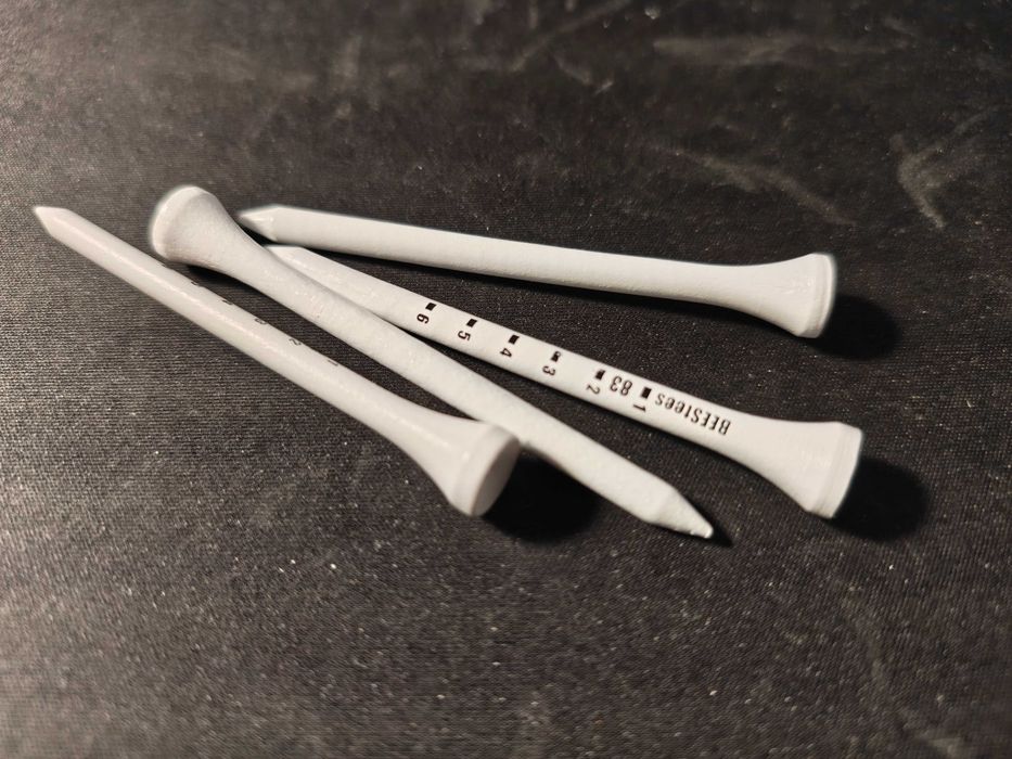 Drewniane Tee Golfowe 31/4 Cala - 83 mm długie kołki tee