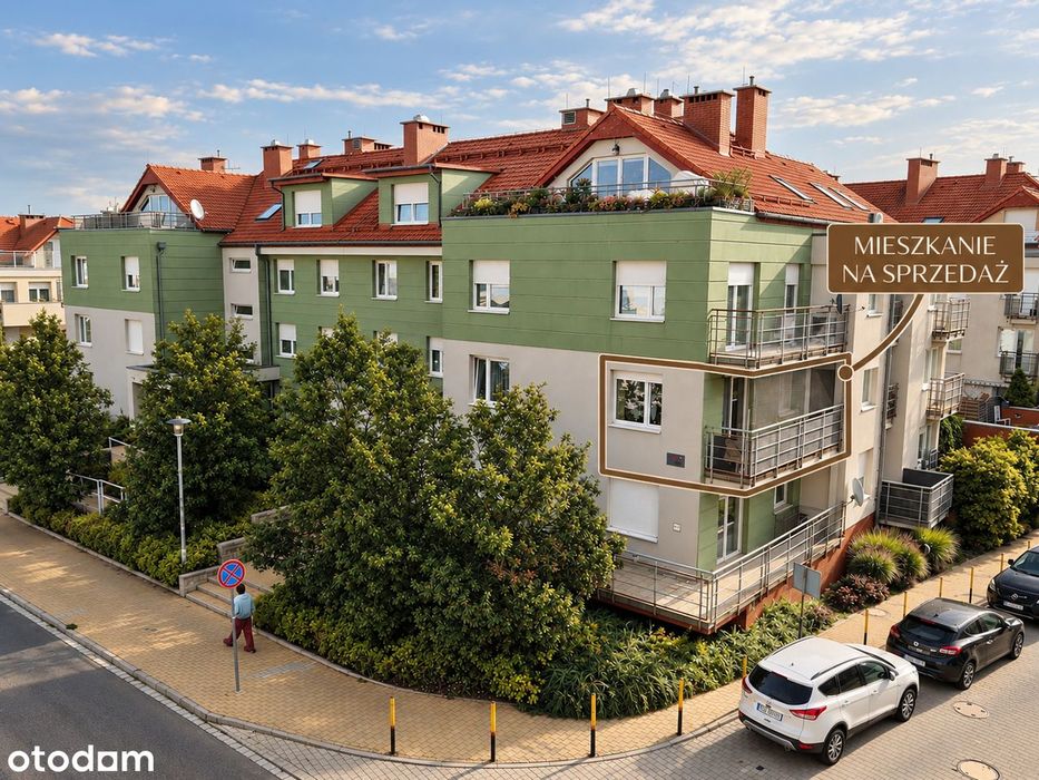 3 pokoje | 67,56 m² | duży balkon | Muchobór Wielki